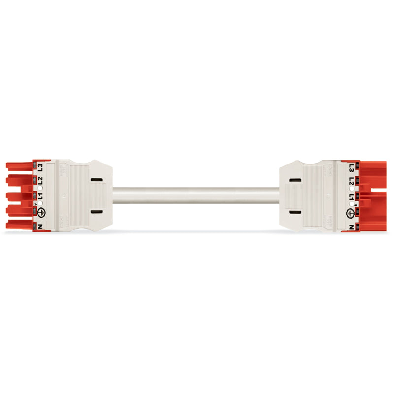 WAGO - Konfektionierte Leitung für steckbare Gebäudeinstallation konfekt.Verbindungsleitung 771-9975/006-402 Eca,Buchse Stecker