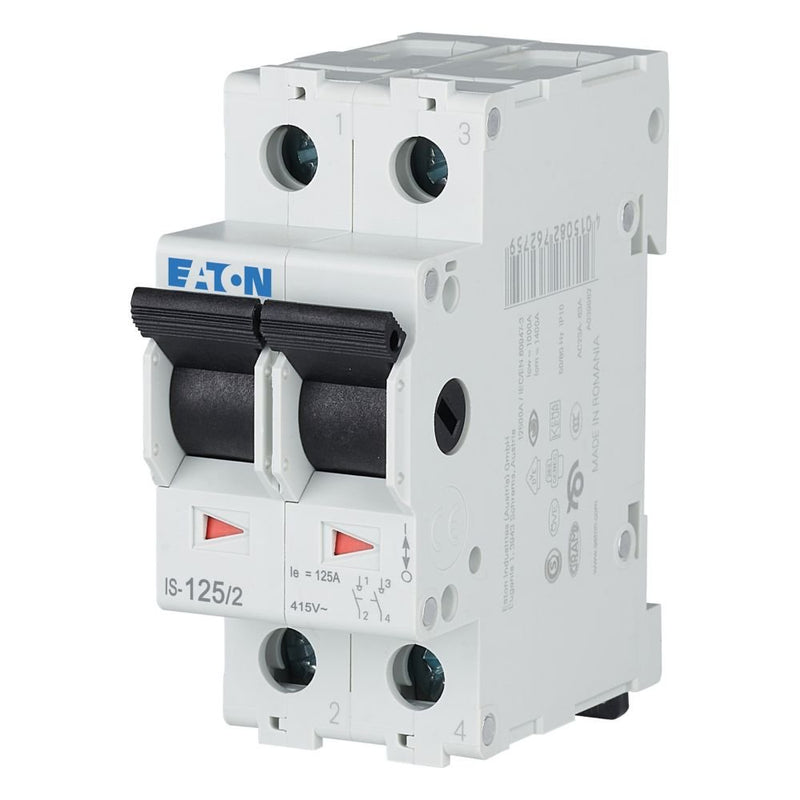 Eaton - Schalter für Reiheneinbau Hauptschalter IS-125/2 2p, 400V, 125A