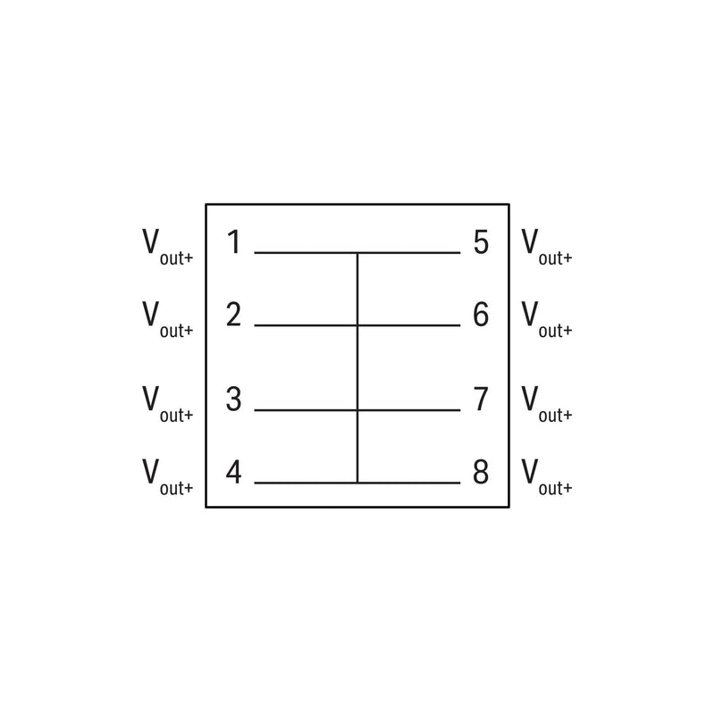 WAGO - Übergabemodul Potentialverteilermodul 787-3861/000-2000 8 Klemmstellen 24V