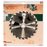 Bosch - Kreissägeblatt STANDARD D= 2609256820 190 mm Bohrung= 30