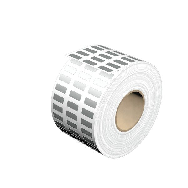 Weidmüller - Kennzeichnungsmaterial Gerätemarkierer, Etikett THM MT30X 15/6 SI 15x6mm silber