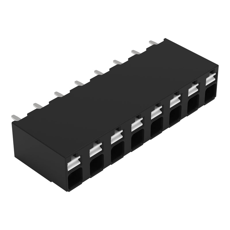 WAGO - Leiterplattenklemme THR-Leiterplattenklemme 2086-3108 Drücker,1,5mm²,sw − 84 Stück