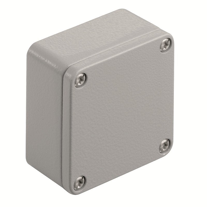 Weidmüller - Gehäuse/Schaltschrank (leer) Aluminium-Leergehäuse KLIPPONK01VMQRAL7001 Klippon K − 10 Stück