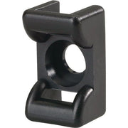 HellermannTyton - Befestigungssockel und -element für Kabelbinder Befestigungssockel UB186-B-PA66-BK-C1 − 100 Stück