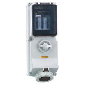 Bals Elektrotech - CEE-Steckdose abschaltbar, abgesichert (IEC 60309) CEE-Steckdose 17561 63A,4p,500V,7H,IP67