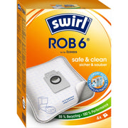 Swirl - Zubehör/Ersatzteile für Bodenpflege Staubbeutel ROB 6 EcoPor VE4 für Deebot − 3 Packung