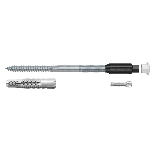 Fischer Deutschl - Schraubbefestigungset Abstandsmontagesystem TherMax 10/240 M6 − 20 Stück