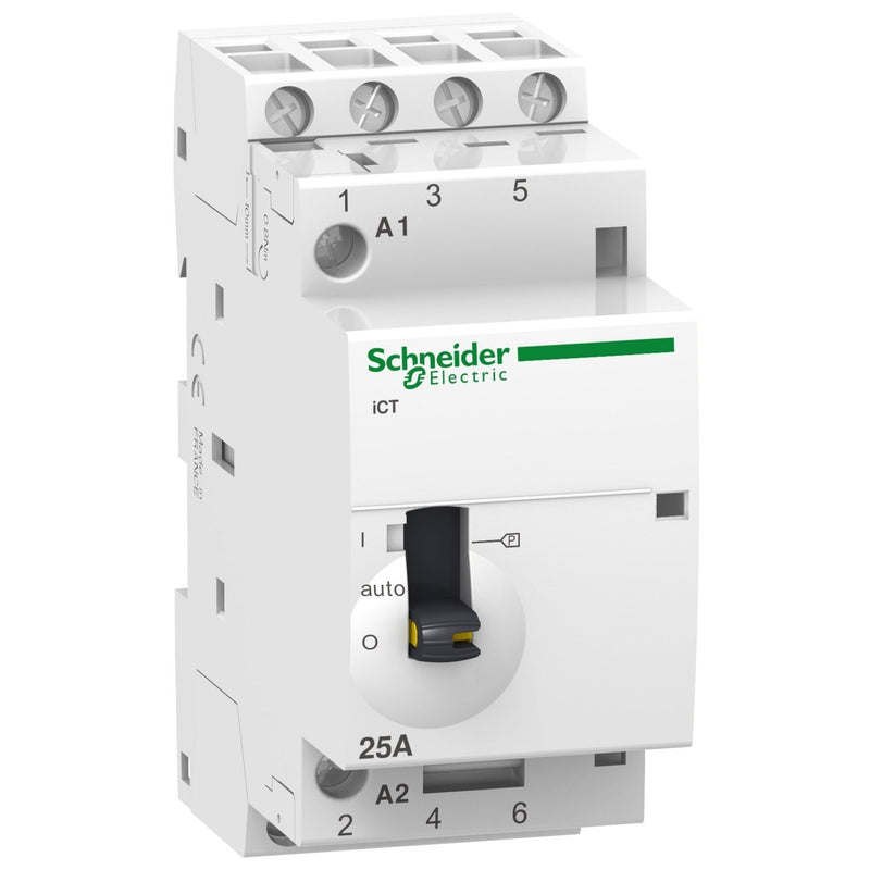 Schneider Electric - Installationsschütz für Reiheneinbau Vorwahlschütz A9C21134 4S 25A 24VAC