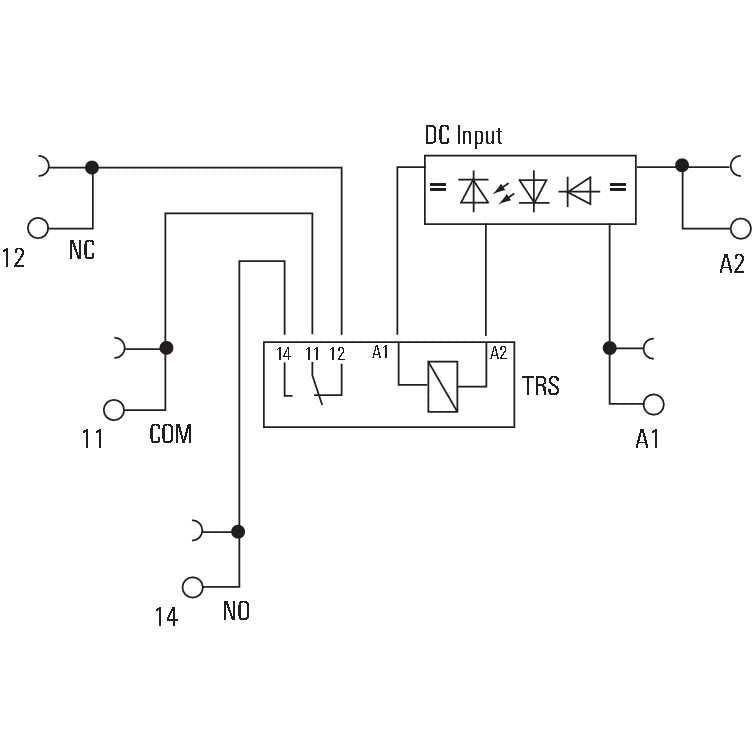 Weidmüller - Schaltrelais TRS 24VDC 1CO Termseries