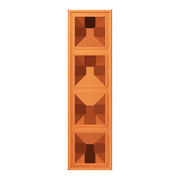Jung - Abdeckrahmen Rahmen 4-fach LC 984 225 orange clair