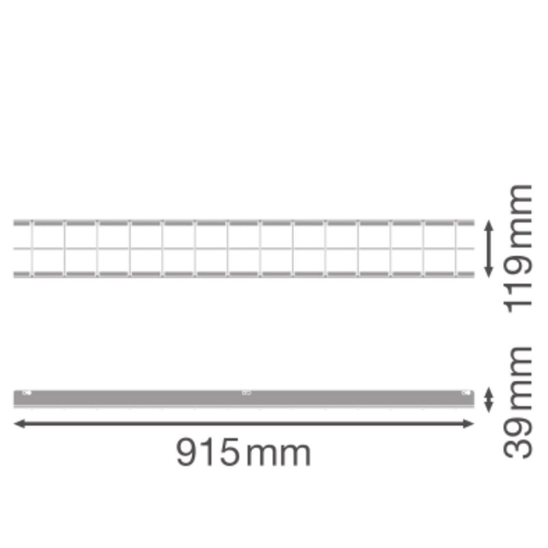 Ledvance - Mechanisches Zubehör/Ersatzteile für Leuchten Ballwurfschutz LBFLEX#4099854177705 1200mm