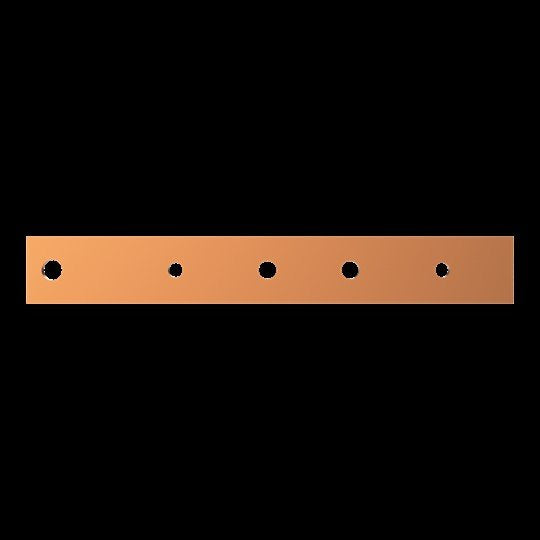 Striebel&John - Sammelschiene CombiLine Innenausbau Mod. ZXM1070 Feldbr. 1 max.850A