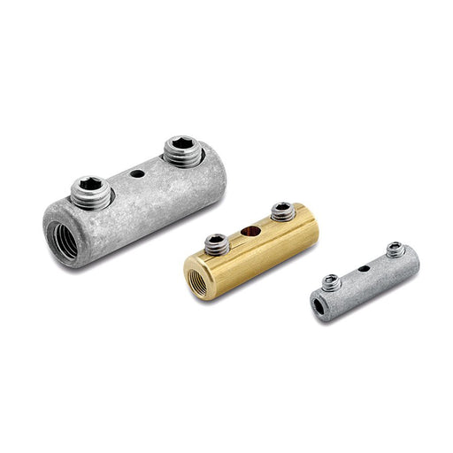 HellermannTyton - Verbinder zum Schrauben Schraubverbinder Connector 635-ST-ML verzinnt 6-35