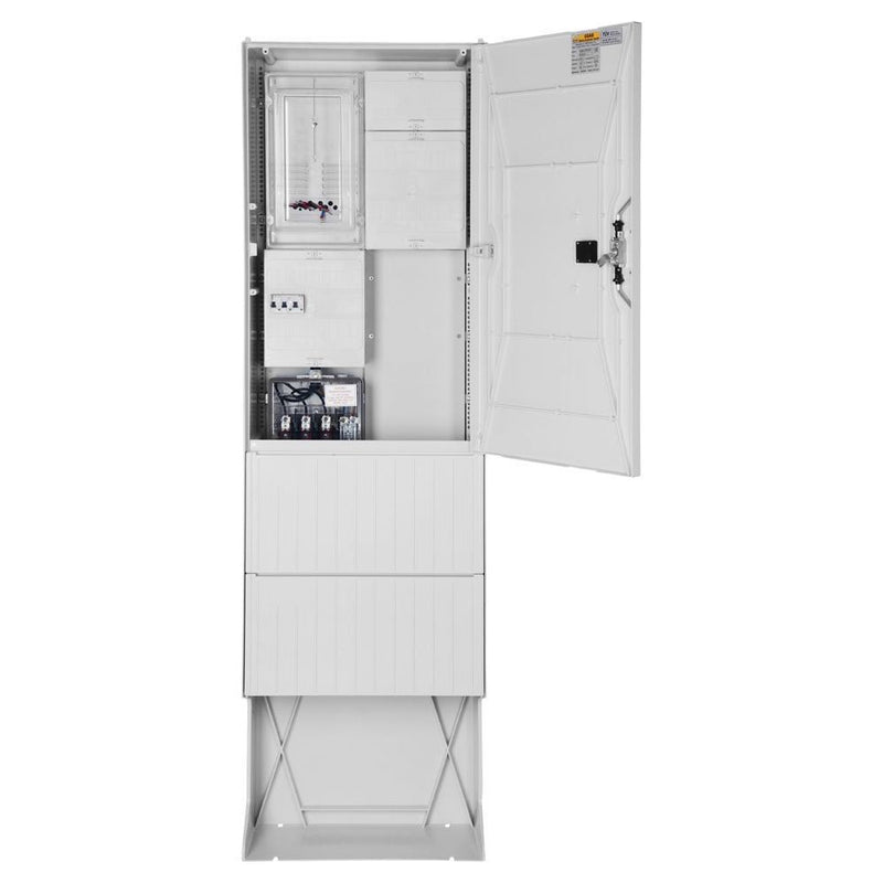 GSAB Elektrotechnik - Zähler-Komplettschrank Zähleranschlußsäule 04.00.1P11AV3 N-ergie 1 Zähler