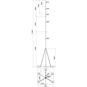 DEHN - Fangeinrichtung für Blitzschutz Fangstange FSD601011MALSBSSTTZN D60/10mm L11m