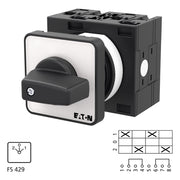 Eaton - Lastschalter Umschalter T3 32A Einbau T3-2-15422/E rastend 0-Stellung