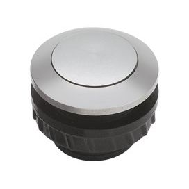 Grothe - Klingeldrücker Klingeltaster rund 14,5mm PROTACT 110 AL Knopf alu, Hülse alu