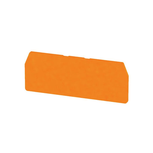 Weidmüller - Abschluss- und Zwischenplatte für Reihenklemme Trennwand ZAP/TW ZDU1.5/4AN OR 75.5mmx28.9mm − 20 Stück