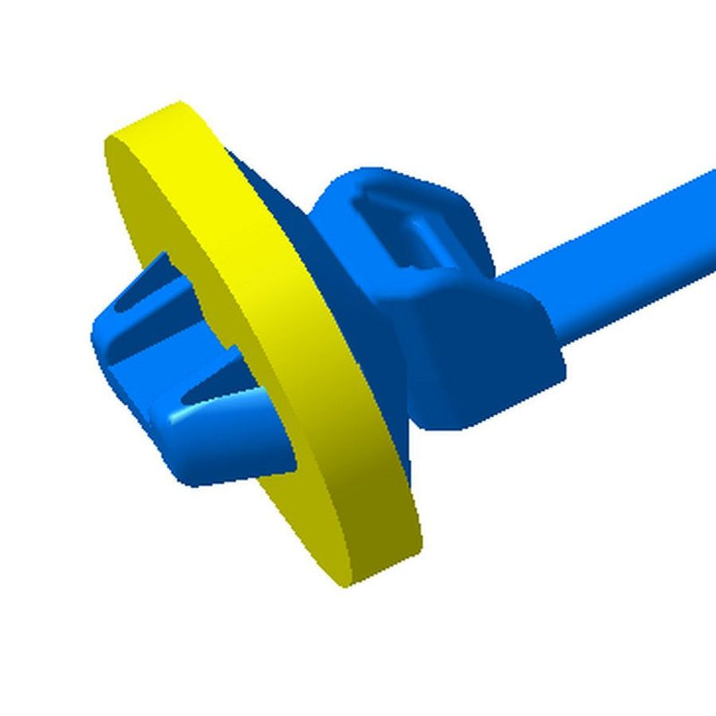 HellermannTyton - Kabelbinder Befestigungsbinder 126-00076(500) 157,6 5,5 mm − 500 Stück