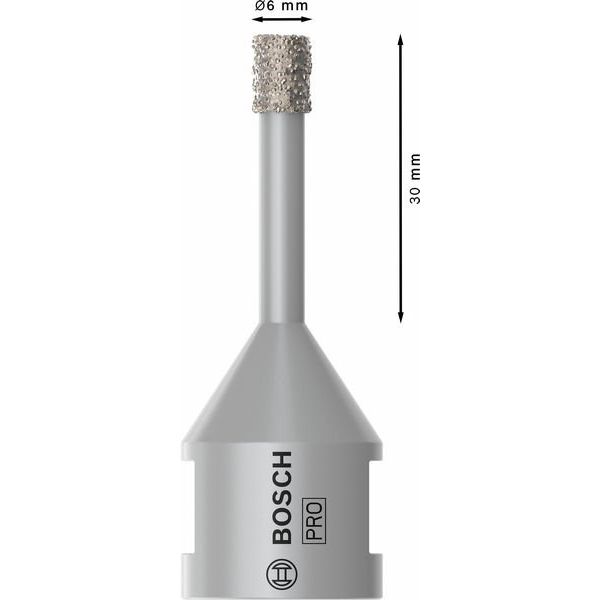 Bosch - Bohrer PRO Ceramic dry 2608599039 Trockenbohrkrone 6 x