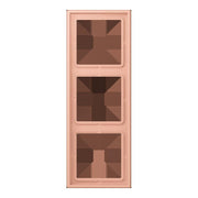 Jung - Abdeckrahmen Rahmen 3-fach LC 983 231 rose clair