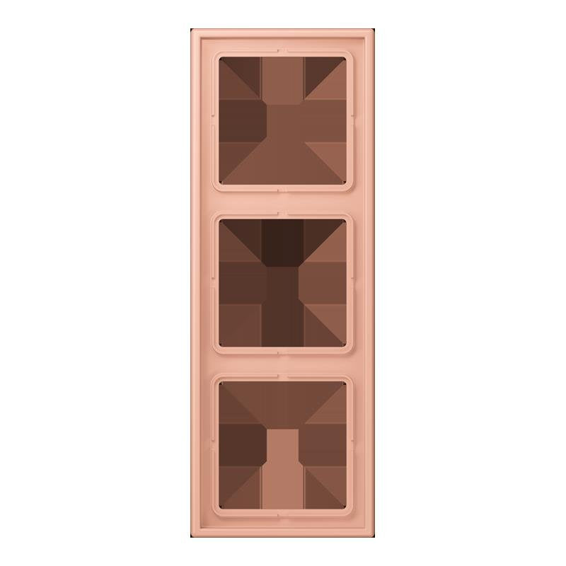 Jung - Abdeckrahmen Rahmen 3-fach LC 983 231 rose clair