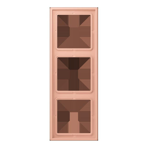 Jung - Abdeckrahmen Rahmen 3-fach LC 983 231 rose clair