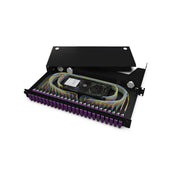 Corning - Patchpanel LWL LWL-Gehäuse ausziehbar LAN1-96AV-HDCR-B vorbestückt