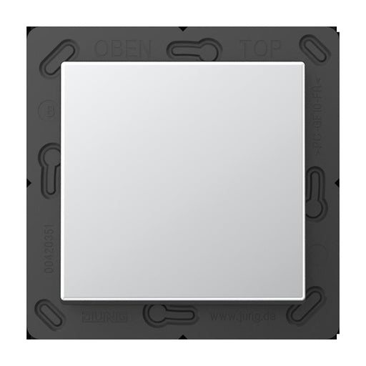 Jung - Sender/Fernbedienung für Installationsschalterprogramme Bluetooth Funk-Wandsender BLE A 590 AL 2-kanalig, alu