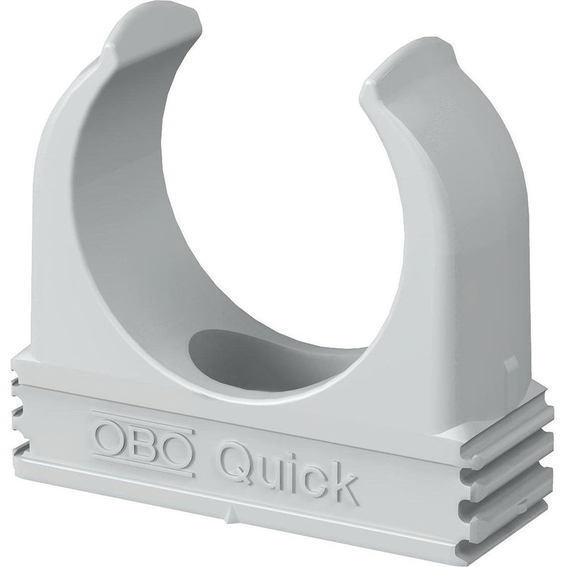 OBO Bettermann - Rohrschelle Quick-Klemmschelle 2955 M25 lgr − 100 Stück