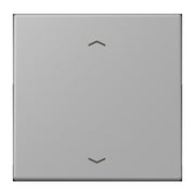 Jung - Abdeckung/Bedienelement für Installationsschalterprogramme Wippe mit Pfeilsymbolen LC 101P 204 gris moyen
