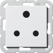 Gira - Steckdose Round Pin 15A 277403 abschaltbar rws