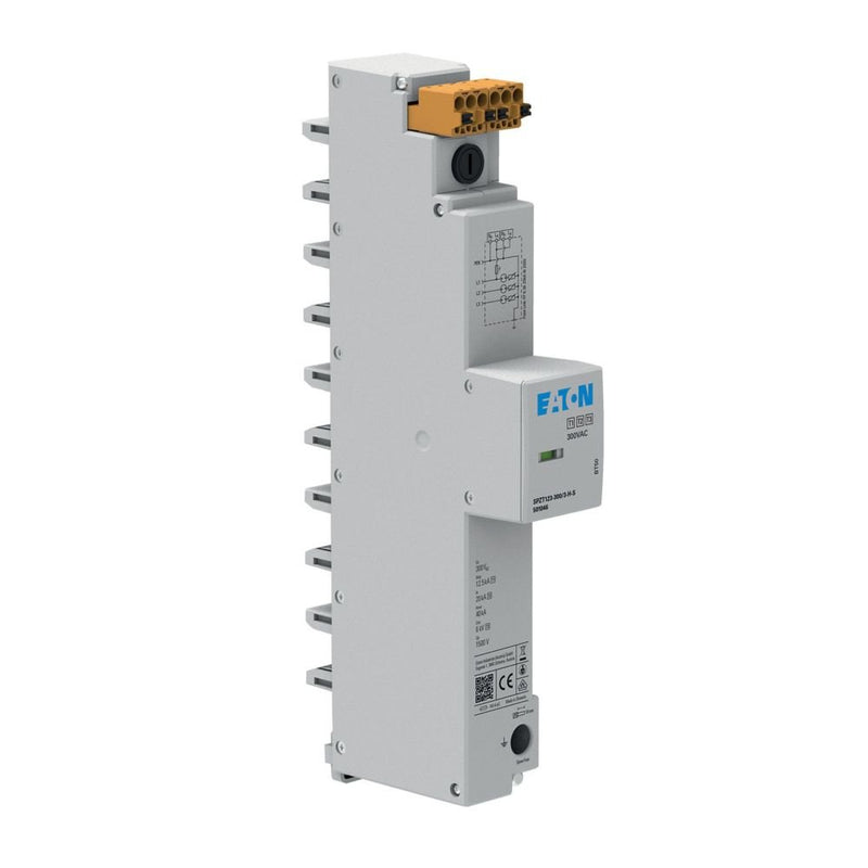 Eaton - Kombi-Ableiter für Energietechnik Überspannungsableiter SPZT123-300/3-H-S f.40mm Sammelschiene