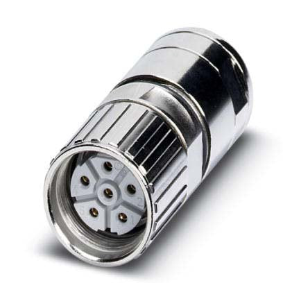 Phoenix Contact - Rundsteckverbinder, feldkonfektionierbar (Industriesteckverbinder) Kabelsteckverbinder SF-5ES1N8A80A1