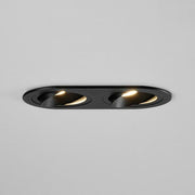 Brumberg Leuchten - Downlight/Strahler/Flutlicht Einbaumodul oval 45022180 strukturweiß