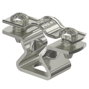 OBO Bettermann - Befestigungsschelle für Kabel/Rohre Abstandschelle ASL 733 12 A4 mit Langloch 10-12mm − 25 Stück