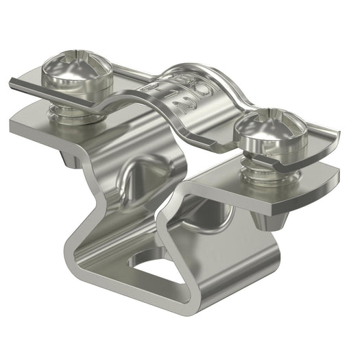 OBO Bettermann - Befestigungsschelle für Kabel/Rohre Abstandschelle ASL 733 12 A4 mit Langloch 10-12mm − 25 Stück