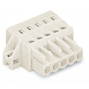 WAGO - Kabelsteckverbinder für Leiterplattensteckverbinder 1-Leiter-Federleiste 721-105/031-000 CAGECLAMP 2,5mm²,lgr − 50 Stück