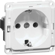 Peha - Schalter-/Steckdosenkombination Steckdose SCHUKO D 6511.02 ME SI EB, erh.Berührs.,rws