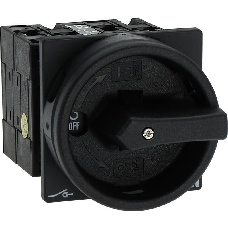 Eaton - Lasttrennschalter Hauptschalter 3polig 32A T3-3-8901/EA/SVB-SW Einbau 90Grd Halt-F