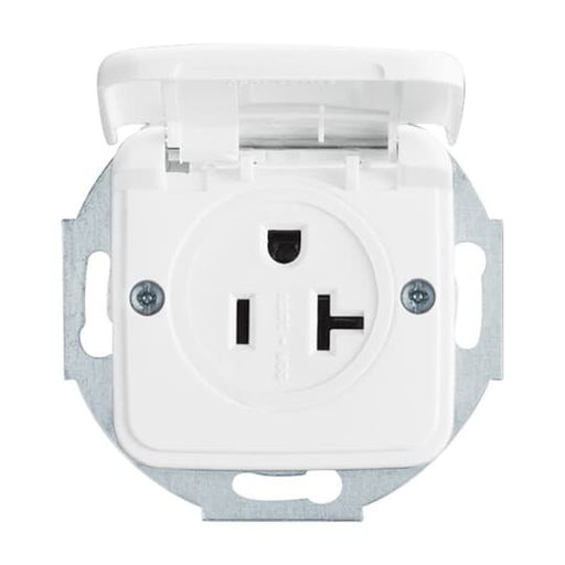 Busch-Jaeger - Steckdose Nema-Steckdose 3016 EUK-214 m.Klappdeckel
