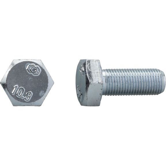 Dresselhaus - Maschinenschraube/Bolzen Sechskantschraube 10.9 0262/00001 20x1,5x50 Feingewinde bis Kopf − 25 Stück