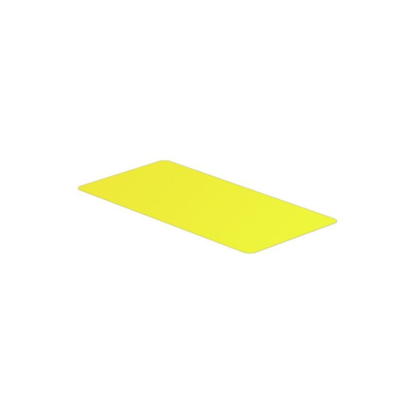 Weidmüller - Kennzeichnungsmaterial Gerätemarkierer, Etikett CC 30/60 MM GE 30x60mm gelb − 450 Stück