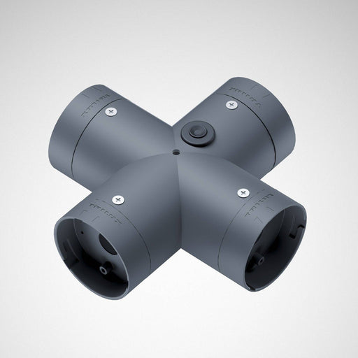 Trilux - Mechanisches Zubehör/Ersatzteile für Leuchten X-Verbinder Tugra X-Conn. Alu C2 grau