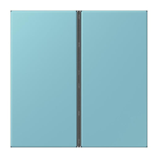 Jung - Abdeckung/Bedienelement für Installationsschalterprogramme Tastensatz 2fach LC 402 TSA 213 ceruleen moyen