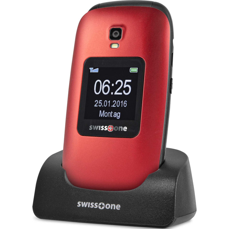 swisstone - Mobiltelefon GSM-Mobiltelefon swisstone BBM 625 rt rot  − 1 Stück