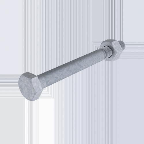 Unex - Maschinenschraube/Bolzen Verzinkung Klasse 6 66822-C6 − 20 Stück by Unex
