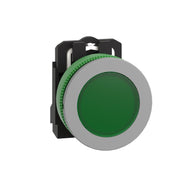 Schneider Electric - Leuchtmelder, Komplettgerät Leuchtmelder XB5FVM3C0 gn,30mm,230V,in grau