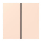 Jung - Abdeckung/Bedienelement für Installationsschalterprogramme Tastensatz 1fach LC 401 TSA 226 orange pale
