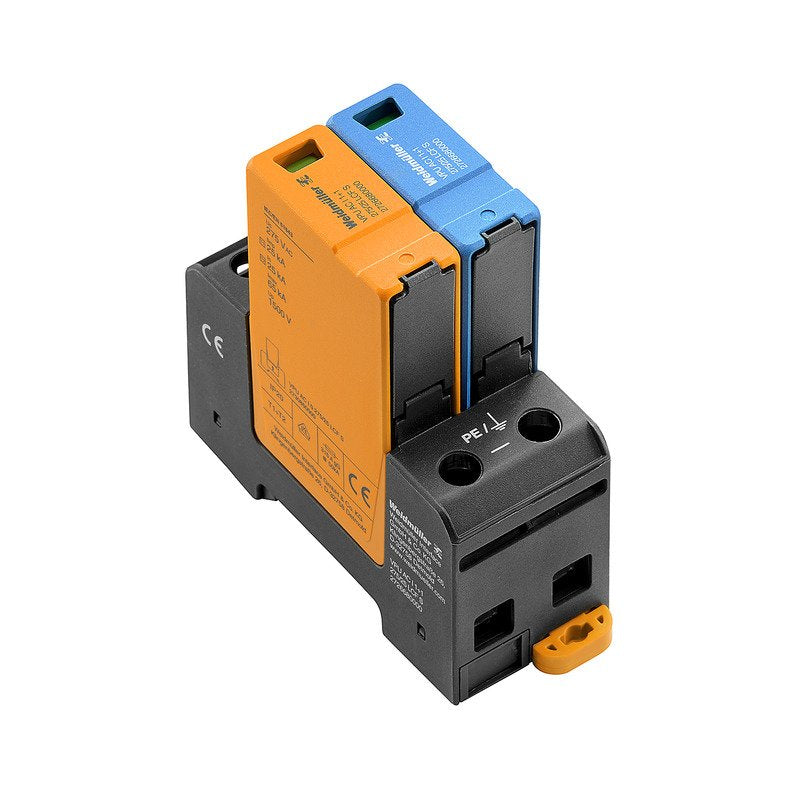 Weidmüller - Überspannungsableiter für Energietechnik/Stromversorgung Überspannungsableiter VPUACI1+1275/25LCFS o. Fernmeldekontakt
